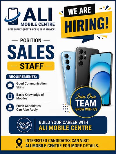 Sales Representative Required | Full-Time Job