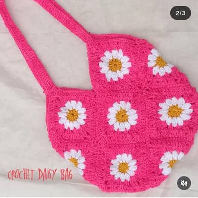 Daisy tote bag