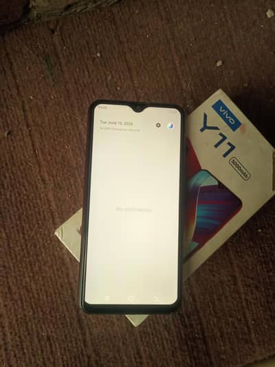 Vivo Y11 with box all ok working pta ofishl dul sim