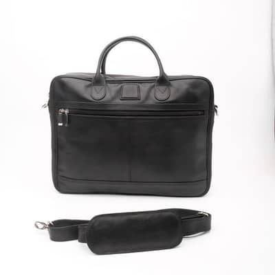 leather laptop bag look new