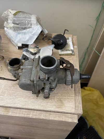 Royal Enfield Bullet 500 New and Used Parts lot