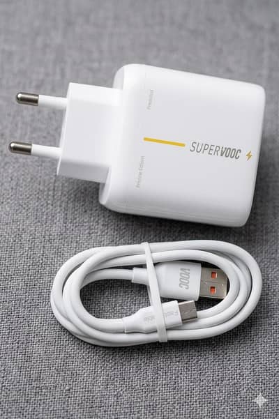 ​Fast Charging SuperVOOC Adapter & Cable Set