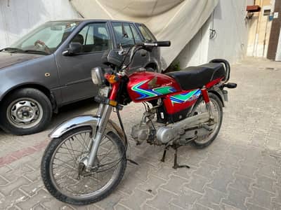honda cd 70 lush condition