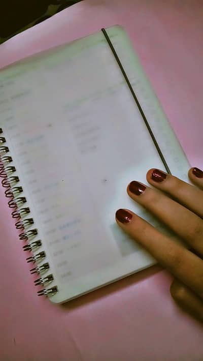 M&G daily planner