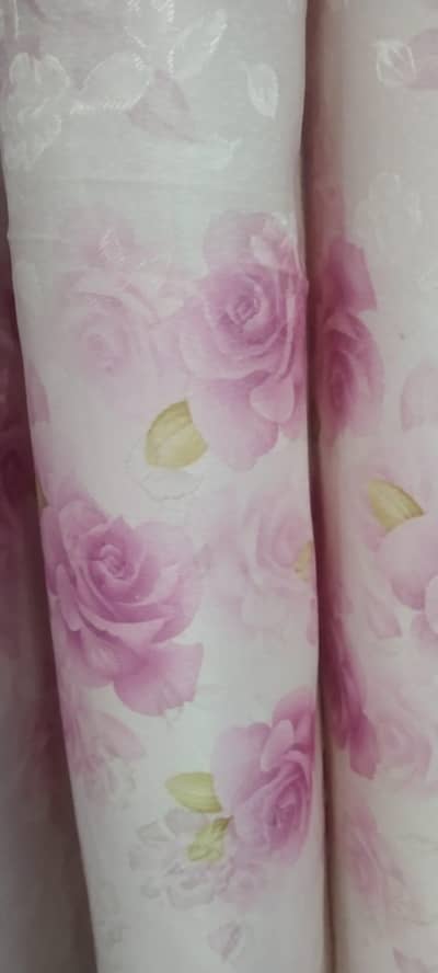 4 curtain 2 silk and 2organza and 2 velvet