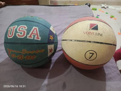 Two large Basket Balls for sale