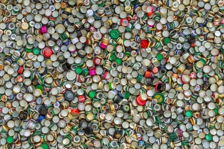 iron caps / bottle caps  / glass bottle caps