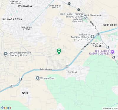 5 Marla Corner Plot For Sale In Phase 9 Prism DHA Lahore