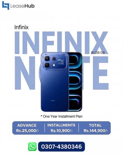 Infinix Note 60 Pro Pta Approved On Easy Installment Plan