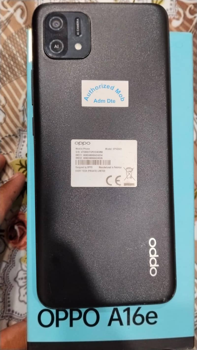 OPPO A16e 1