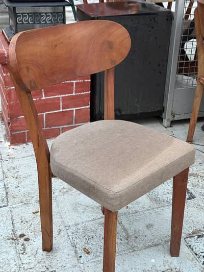 Wooden chairs