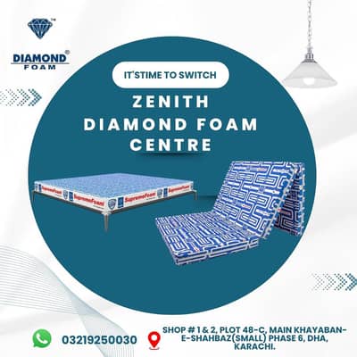 Diamond Supreme Foam Mattress – Premium Quality.