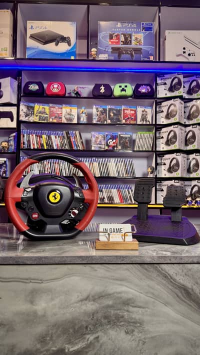 Thrust master Ferrari 458 SPIDER xbox one steering wheel | PC xbox