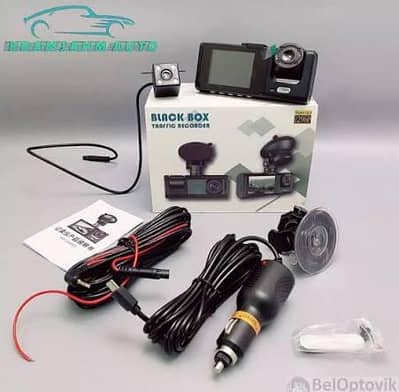 Y16 Black box Traffic Recorder car dash camera Front and Rear 4k