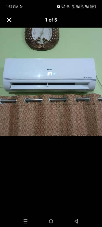 Haier DC inverter 1 ton heat and cool,  0323/5100342,