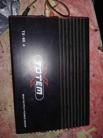 new amplifier no one day used urgent sale5500 wared ka