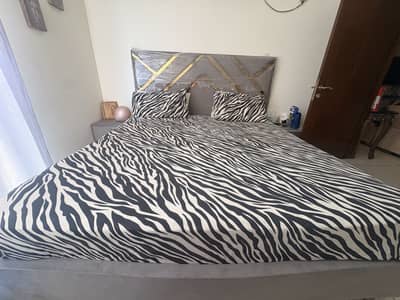 King bed, side table and dressing table