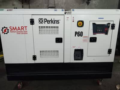 Generator Diesel Perkins 60 KVA Soundproof |2026 | 24 Months Warranty