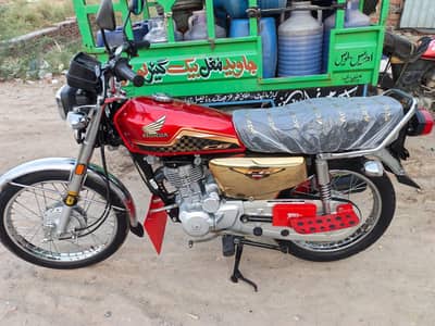 Honda cg 125 gold 24 model open letter 0306/84/20/481