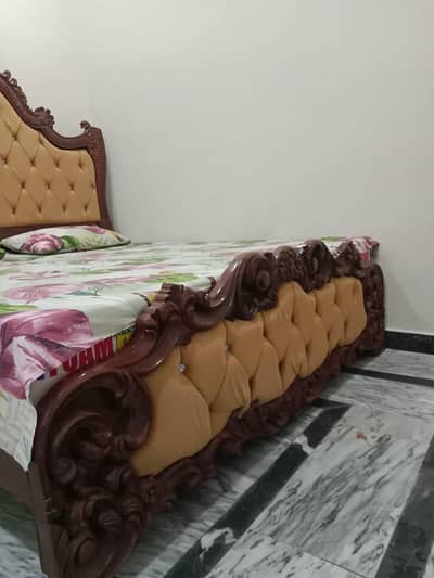 Double bed, side table, showcase,sofa,tables , dressing For sale