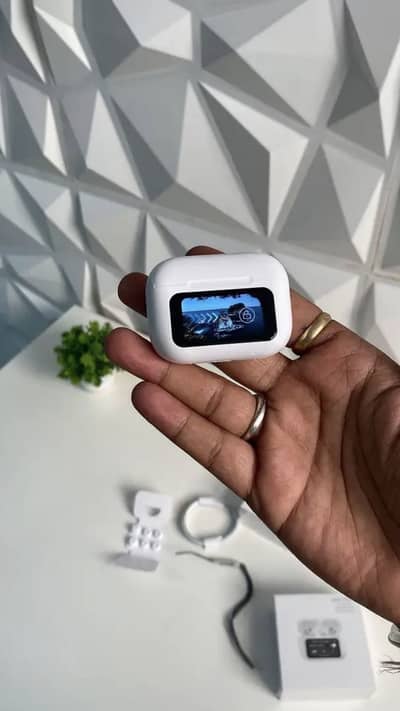 A9 Pro 2 Earbuds LCD Touchscreen Case I Bluetooth 5.3