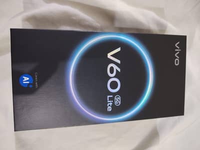 vivo v60 lite 5g / 12gb / 256gb / like new 80,000/WhatsApp/03108045201