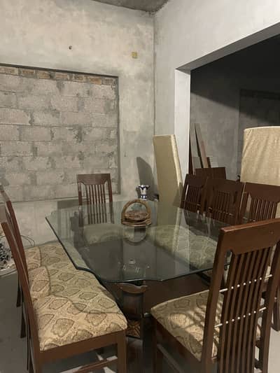Dinning table with 8 chairs