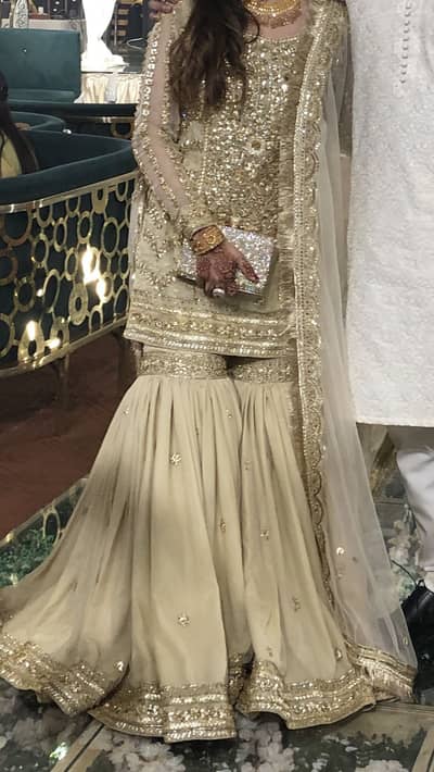 nikkah garara with full flair (heavy work )