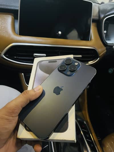 Apple iPhone 15 Pro Max Lla 512 gb official pta apprpved with box