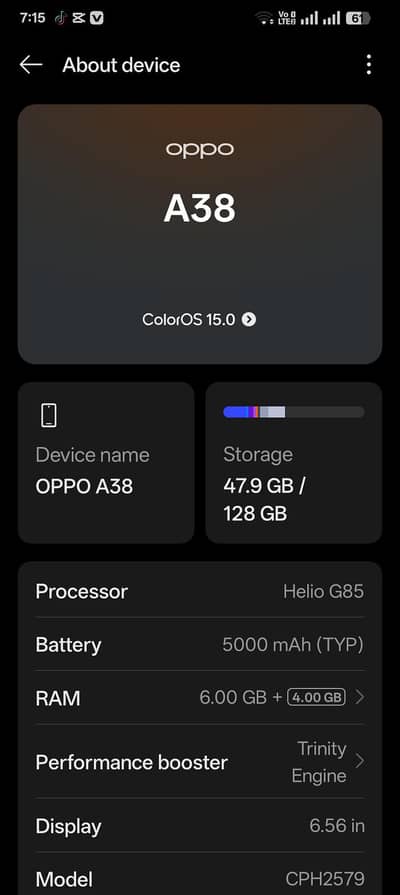 OPPO A38