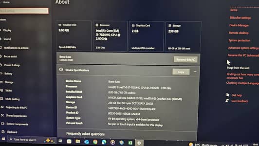 ​ Core i7 Gaming & Editing