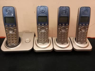 Wirleless Intercom with Landline by Panasonic