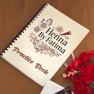 henna by Fatima mehndi practice book
