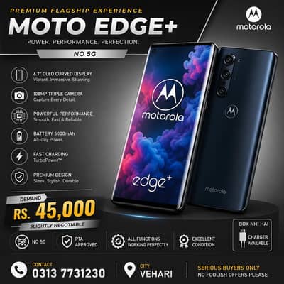 Moto Edge+ (Edge Plus) – Premium Flagship Phone