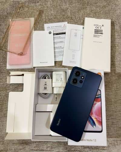 Redmi Note 12 (8gb 128gb) Complete Box