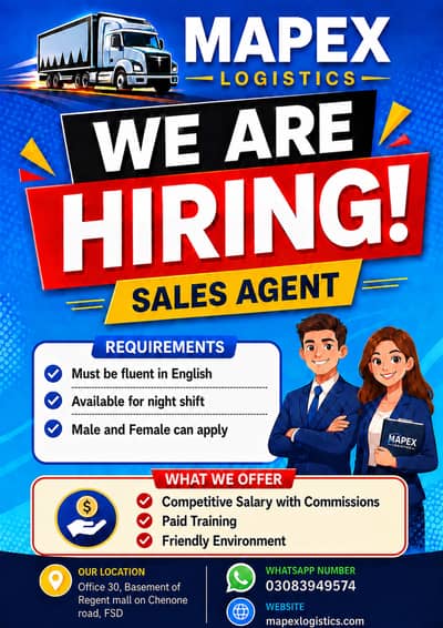 We're Hiring Sales Representatives – Join Our Truck Dispatch Company