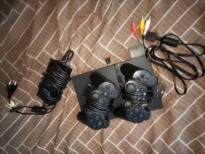 playstation 2 with all accessories