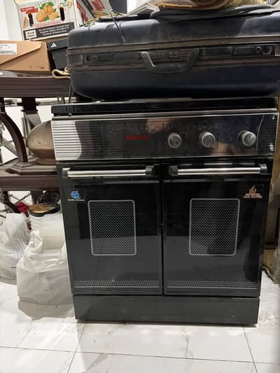Cooking range 3 burner stove National
