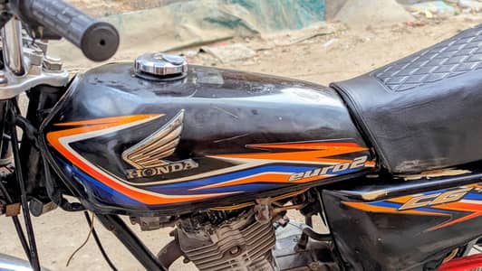 Honda CG 125 2018 model Karachi number constant number 03441672658
