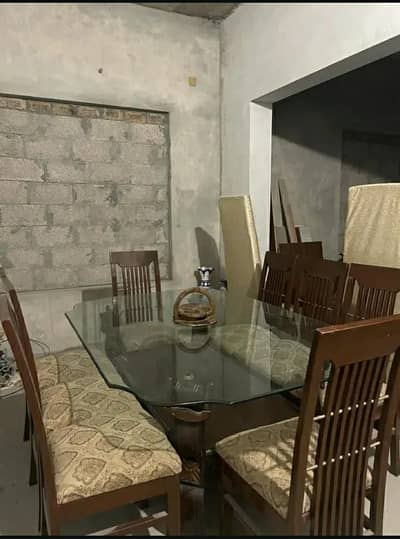 Dinning table with 8 chairs