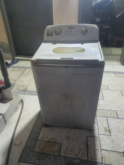 Washing Machine in Running Conditio