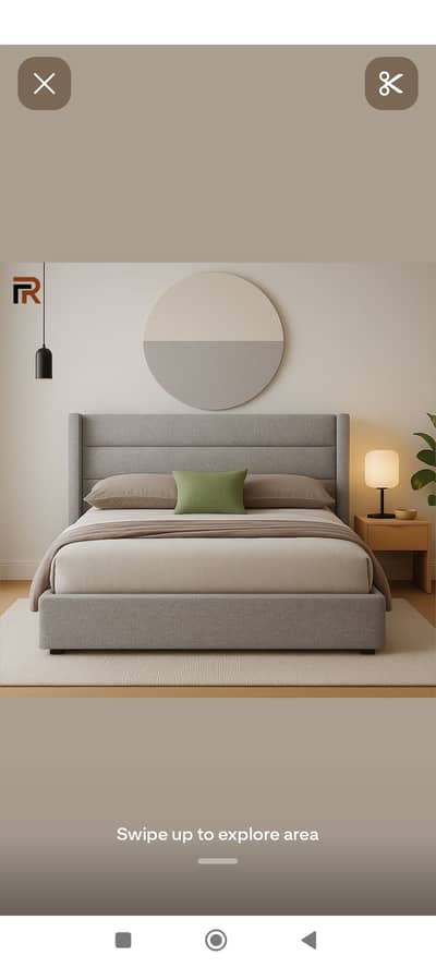 Bed | Wooden Bed | Cushion Bed | Double Bed | Bed For Sale