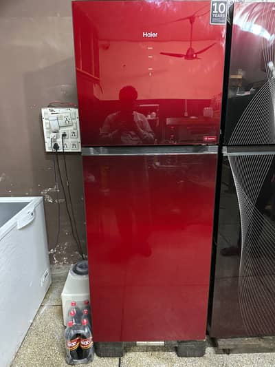 Hi FD inverter refrigerator 398L ( Model HRF-438IDRA) Red Colour