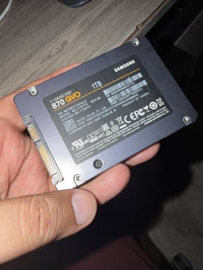 Samsung 870 QVO SSD 1TB Great Condition
