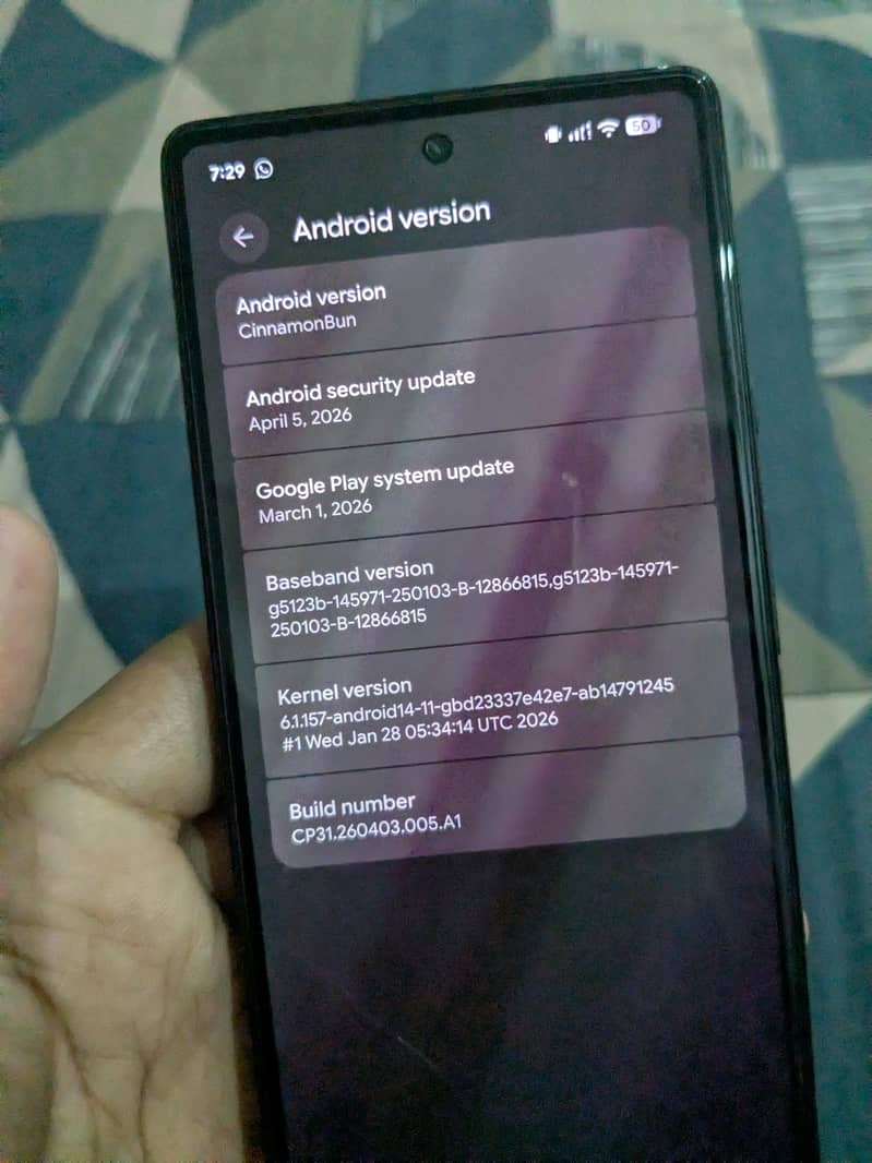 Google Pixel 6a 7