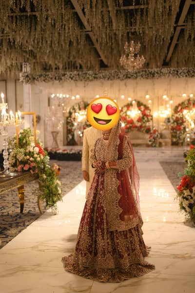 Haris Shakeel wedding dress