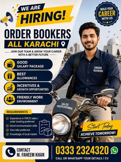 Required Order Booker
