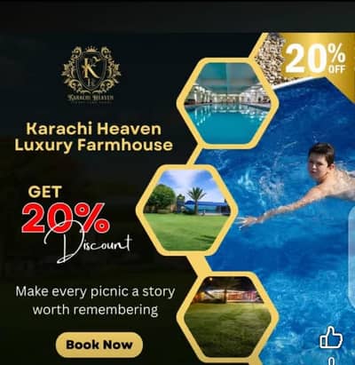 Farmhouse booking available