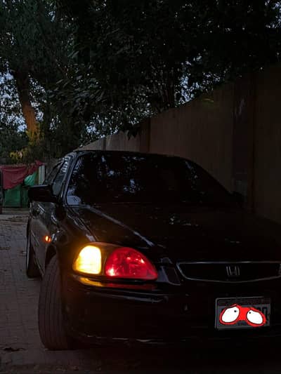 Honda civic 97 Black 