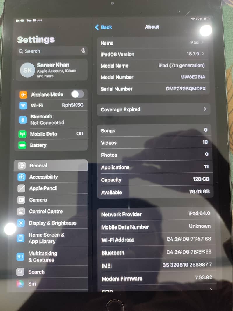 Ipad 7th Generation 6